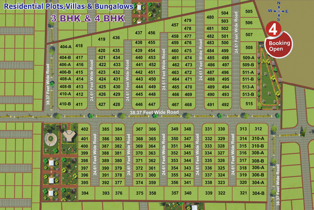 Layout Plan Dholera Metro City-4