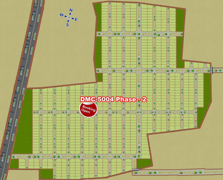 Best Residential Plotting Schemes at Dholera SIR in DMIC corridor Dholera Metro City-5004-Phase-2