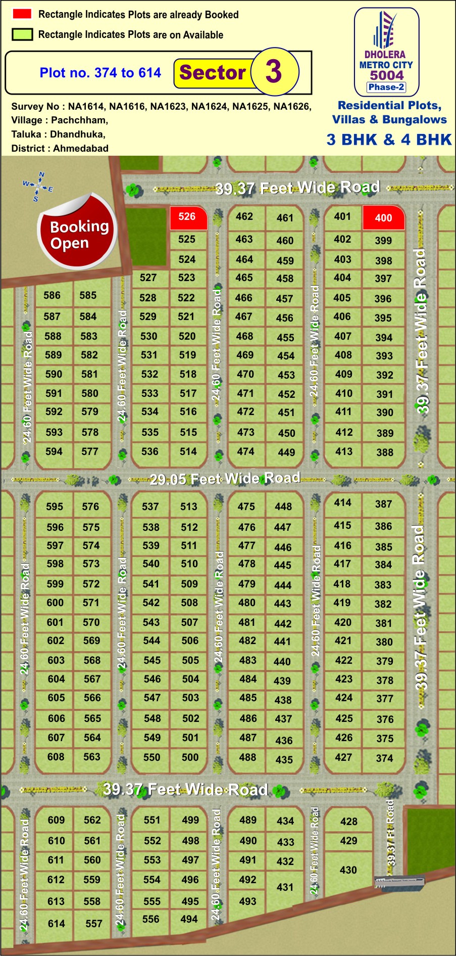 Best Residential Plotting Schemes at Dholera SIR in DMIC corridor Dholera Metro City-5004-Phase-2