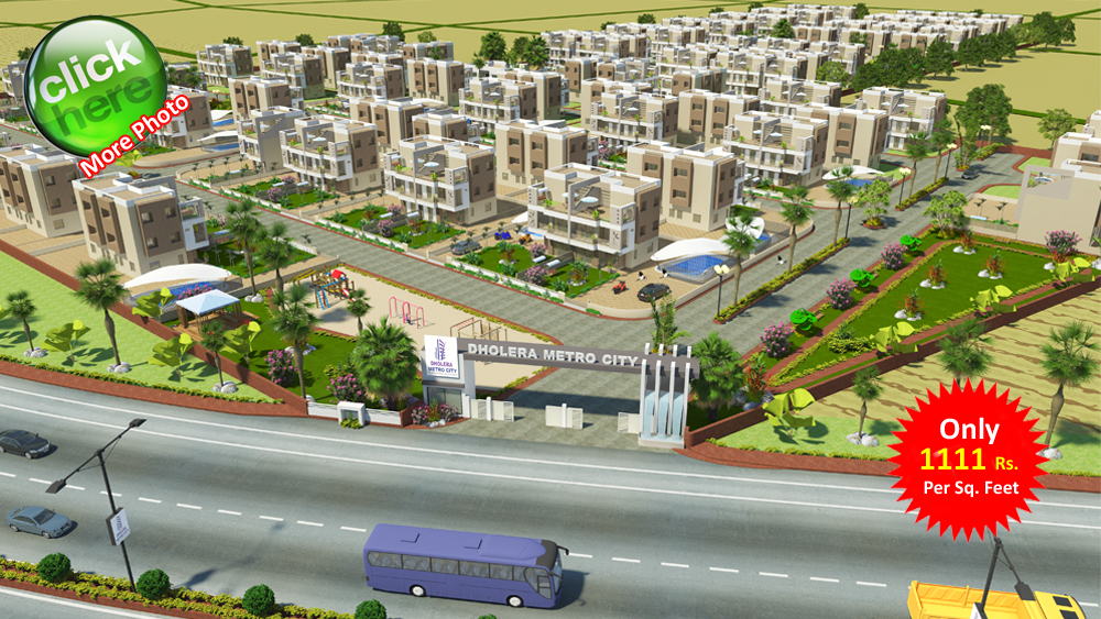 Best Residential Plotting Schemes at Dholera SIR in DMIC corridor Dholera Metro City-5006