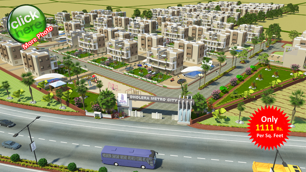 Best Residential Plotting Schemes at Dholera SIR in DMIC corridor Dholera Metro City-5007