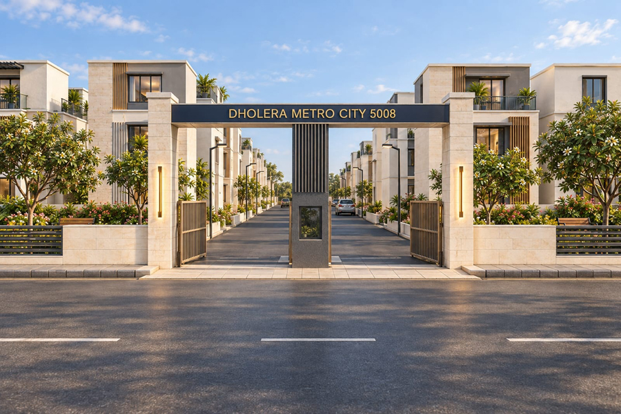 Best Residential Plotting Schemes at Dholera SIR in DMIC corridor Dholera Metro City-5008