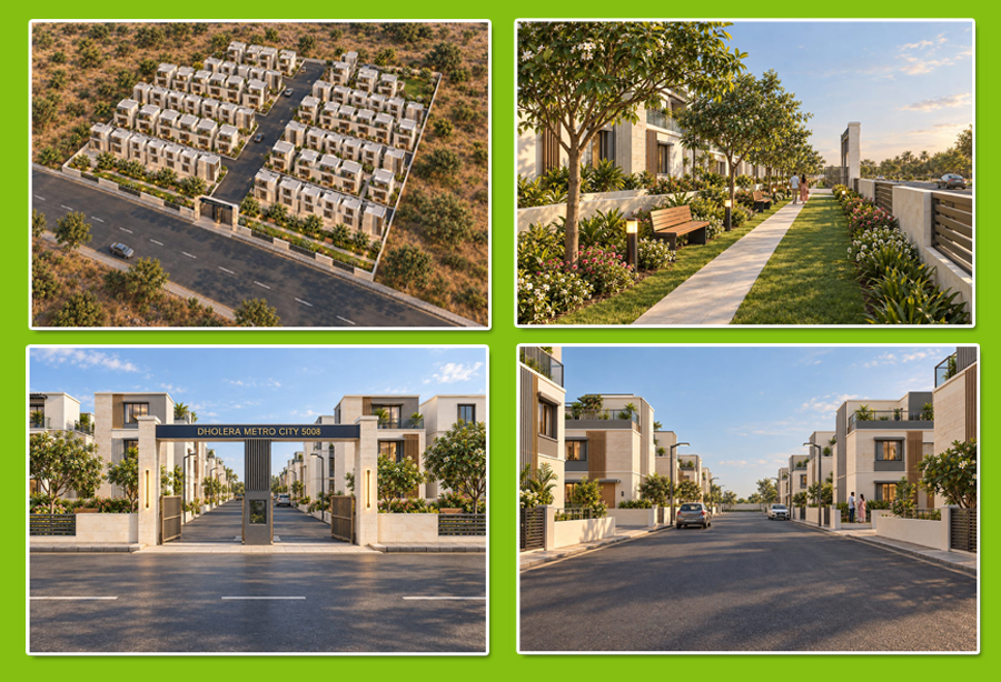Best Residential Plotting Schemes at Dholera SIR in DMIC corridor Dholera Metro City-5008