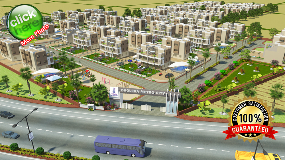 Best Residential Plotting Schemes at Dholera SIR in DMIC corridor Dholera Metro City-5012