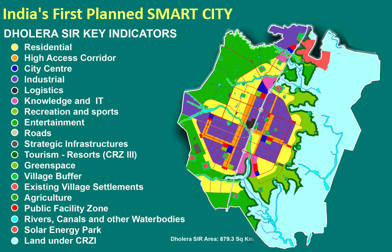 Dholera SIR First Planned Smart City in India