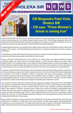 News Letter Dholera SIR