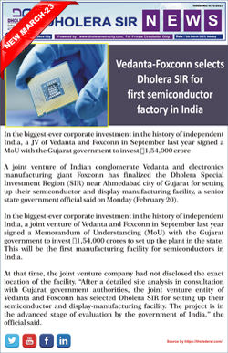 News Letter Dholera SIR