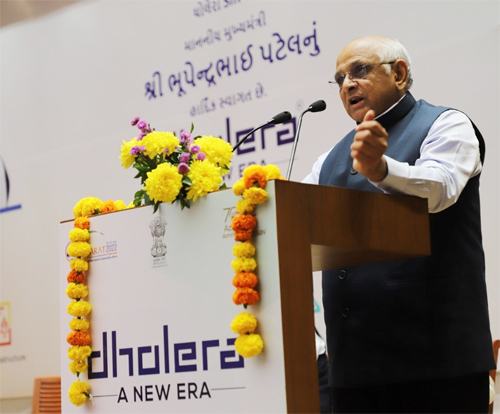 CM Bhupendra Patel Visits Dholera SIR : CM says- Prime Minister's dream is coming true