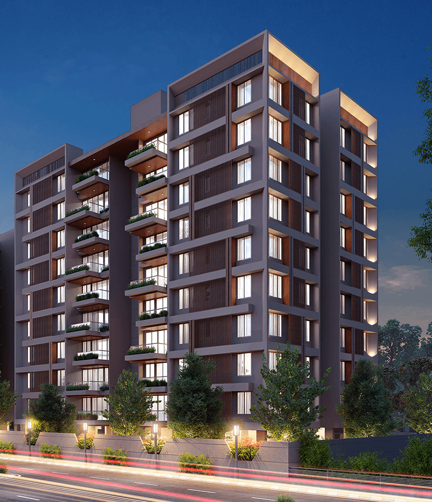 3 BHK Apartments in @ Gandhinagar