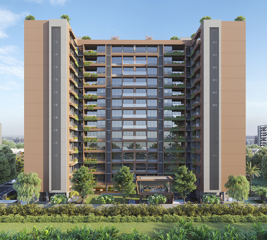 4 BHK Homes in Gandhinagar.