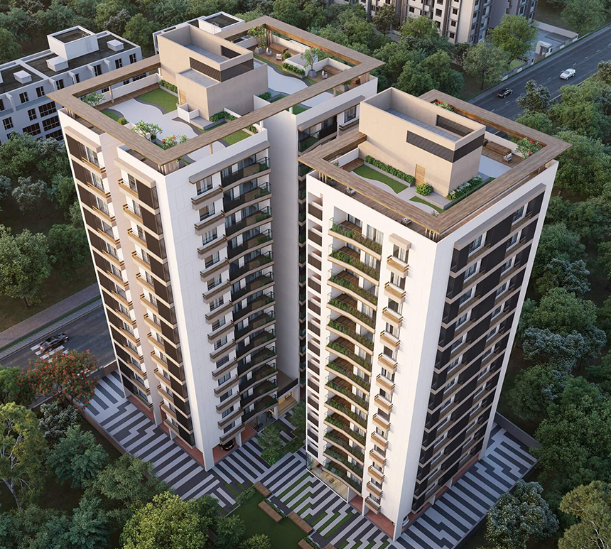 3 BHK Modern Living in Gandhinagar